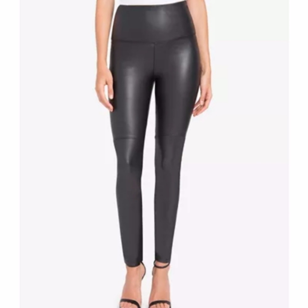 Lysse High Rise Faux Leather Leggings Size Large